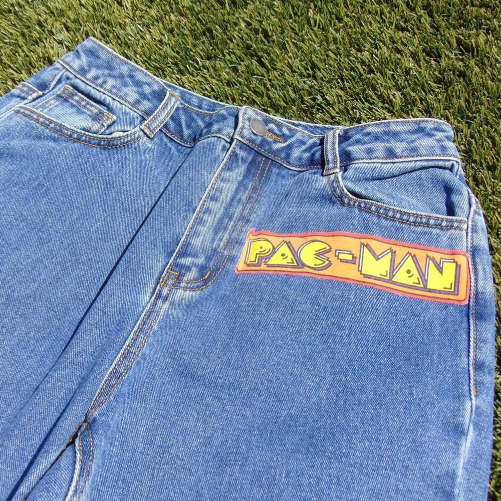 Pac-Man Custom Re-Work Denim - Picture 3 of 4